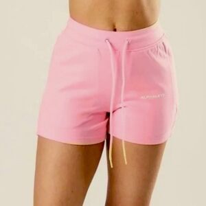 Alphalete Women's Essential Core Shorts 4" Bloom Pink Size XS NWT